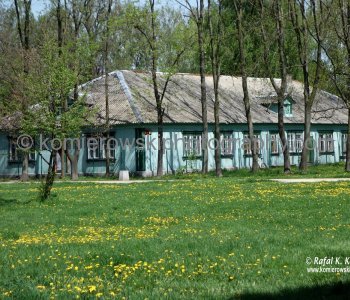 Jelonki district - approximately 3500 workers were taken fom the Soviet Union,  they lived in these houses, they were effectively cut off from the outside world! Warsaw, Poland