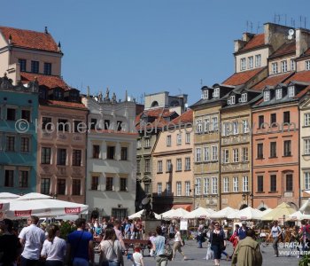 Varsovians reclaimed a bit of their history by painfully recreating, stone by stone, the beautiful Old Town section. Warsaw, Poland