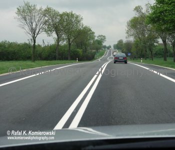 Highway  between Kielce  and Krakow...we found no problems about rural driving, actually very enjoyable and hassle free.