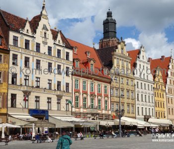 Wroclaw, historic Market  Square...  incredibly architecturally eclectic city!