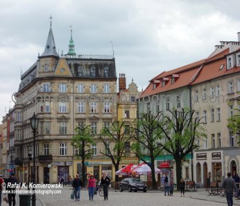 The old town in Swidnica, which preserved its original spatial layout, is among the most valuable old towns in Poland...awaiting spring cleaning ...