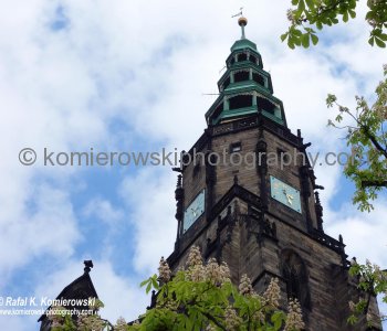 Saints Stanislav and Vaclav church in Swidnica (UNESCO World Heritage) it was built in 14th century and the 103m high tower is the biggest in Silesia/Slask.