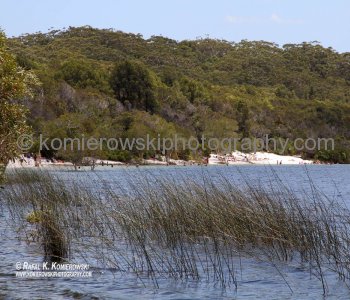Lake McKenzie, the only area in Australia that has a higher concentration of lakes than Fraser Island is Tasmania