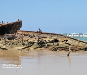 S.S. Maheno on Fraser Island, Great Sandy Marine (National) Park, Australia