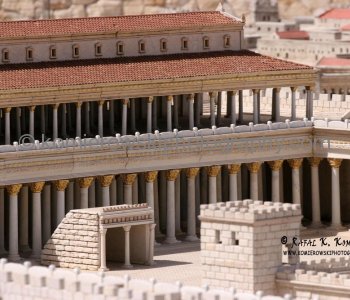 Model of Jerusalem in the Late Second Temple Period in the year 66 CE