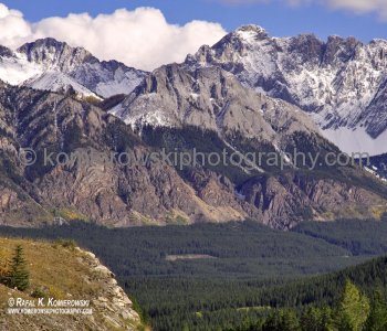 View of Kananaskis Country from Smith Dorrien Trail ..