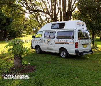 Millaa Millaa at private campground by golf course... Queensland..