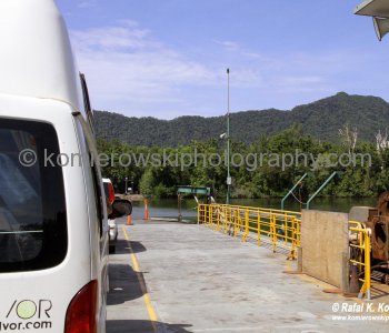 Ferry to Cape Tribulation, Queensland