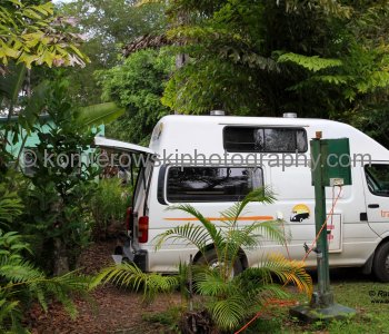 Kuranda campground is located in tropical rainforest....rather a very basic facilities with welcoming owner....Queensland