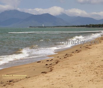 Holloways Beach north of Cairns, Queensland...many time we were told that we have to be more aware of crocodiles at night and during their breeding season; September to April....