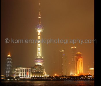 Pudong... Shanghai by night...