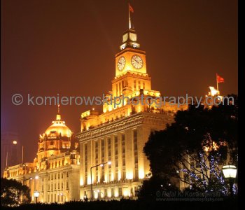 The Bund...Shanghai by night...