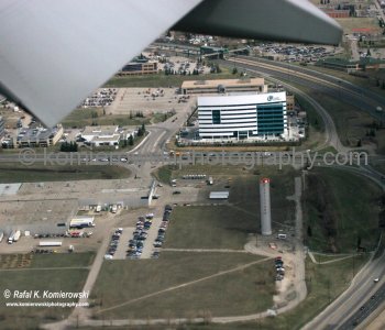 Landing in Calgary, Alberta.......