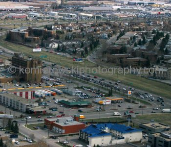 Landing in Calgary, Alberta.......