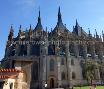 St Barbara Roman Catholic church in Kutnï¿½ Hora,  (UNESCO-World Heritage Site)