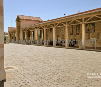 Courtyard at the Basilica of the Annunciation, Nazareth