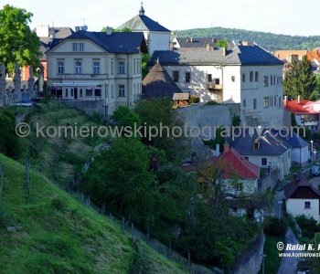From St. Barbara street  (and Jesuit College) view of  Kutnï¿½ Hora,