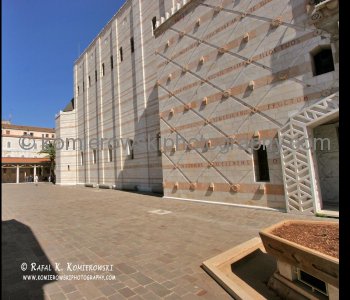 Courtyard at the Basilica of the Annunciation, Nazareth