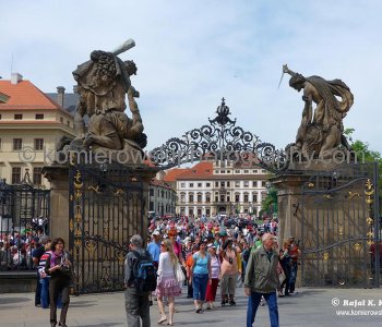 Hradčany ...castle district in Prague, Czech Republic