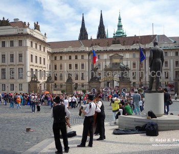 Hradčany ...castle district in Prague, Czech Republic