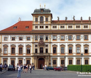 Hradčany ...castle district in Prague, Czech Republic
