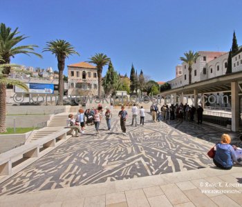 Courtyard Paving at the Basilica of the Annunciation, Nazareth, Israel
