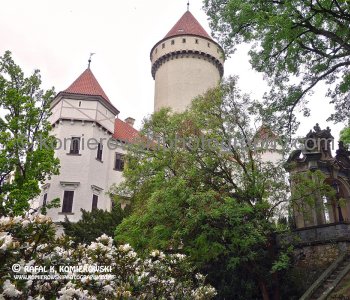 Konopiště, the lavish residence of the archduke Franz Ferdinand (assassinated June 28, 1914, Sarajevo, Bosnia and Herzegovina)