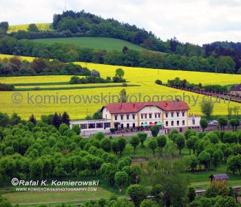 View from (Ledeč nad Sázavou)  a former Gothic castle from the latter half of the 13th century, Czech Republic