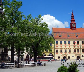 Jihlava, old and historic town, childhood home of Bohemian-Austrian composer Gustav Mahler..