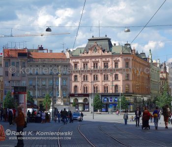 Freedom Square  the biggest and oldest square in Brno