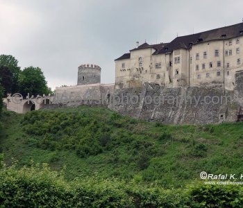 Český Šternberk Castle one of the best preserved Gothic Bohemian castles of the midd-13th century, Czech Republic