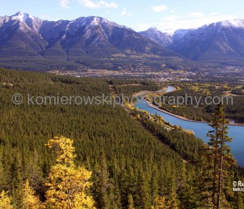 CANMORE...At 110 km we pass the once small mining community, and now very prosperous town of Canmore. Many tourists use this as their base to escape into the mountains.