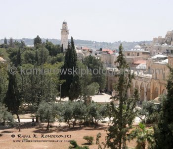 The Muslim Quarter at Old City in Jerusalem