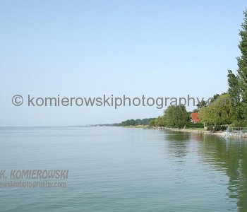 Balaton Lake is a large lake or  inland water basin with murky waters....