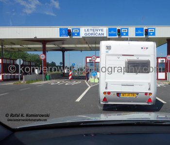 Poor Dutch fellow  lost over 30 minutes for nothing and we too...we have to wait to be allowed to proceed...all together simple border crossing took us over 40 minutes!
