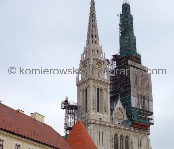 Zagreb Cathedral under restoration