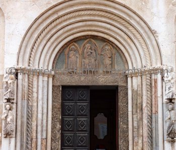 Zadar, a city with a rich historical heritage...