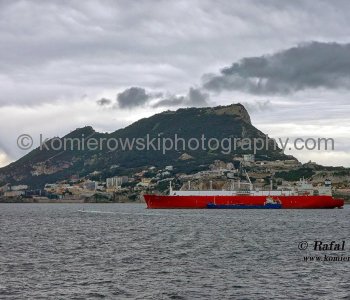 Approaching Strait of Gibraltar