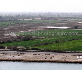 Landscape near the Suez Canal