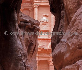 \"The Treasury\" and many of the other buildings in Petra are tombs