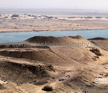 Landscape near the Suez Canal
