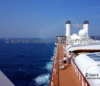 M/S Rotterdam cruising Red Sea....