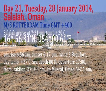 Port Salalah, Oman...again-do you remember movie "Captain Phillips"? Maersk Alabama begin sailing....