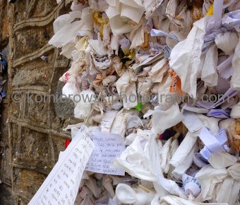 Prayer Wall next to the House of Virgin Mary