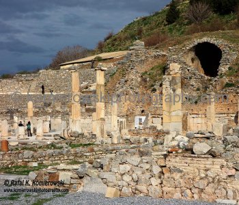 Ephesus near Kusadasi, Turkey... the trade center of the ancient world, strategic location, a religious center of the early Christianity...