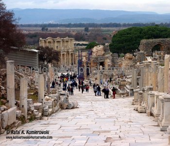 Ephesus near Kusadasi, Turkey... the trade center of the ancient world, strategic location, a religious center of the early Christianity...