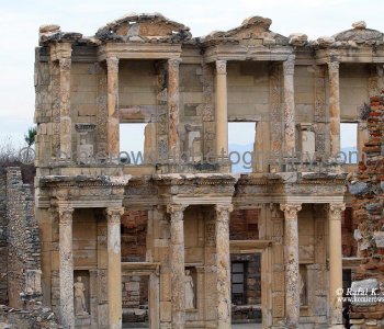 Ephesus near Kusadasi, Turkey... the trade center of the ancient world, strategic location, a religious center of the early Christianity...