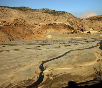 River valley near Severan Bridge, (UNESCO World Heritage Site) one of the best preserved Roman stone bridges in Turkey
