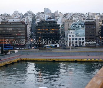 Piraeus is a port city in the region of Attica, Greece. Piraeus is located within the Athens urban area, 12 kilometres southwest from its city center, and lies along the east coast of the Saronic Gulf. Wikipedia