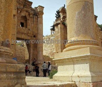 Greater cities, such as Gadara and Philadelphia, have vanished almost without trace, but the remoteness of Jerash has saved it from being used as a stone quarry for nearby towns and villages.